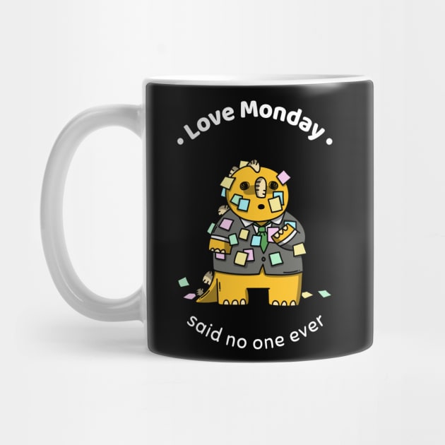 Funny Monday I Hate Monday Design by LetsBeginDesigns